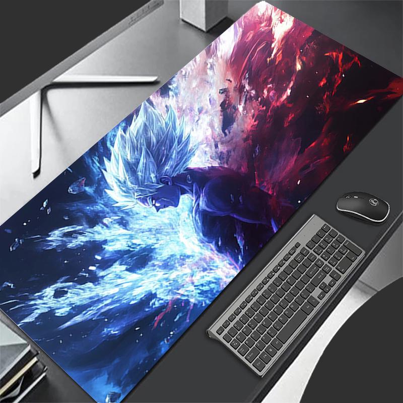 Anime Pad Mouse HD Print Computer Gamer Locking Edge Mousepad Big Keyboard PC Dragon BallZ DBZ Mice Mats Pad for csgo Mouse Pads