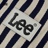 Lee Striped Canvas Tote Shoulder Bag