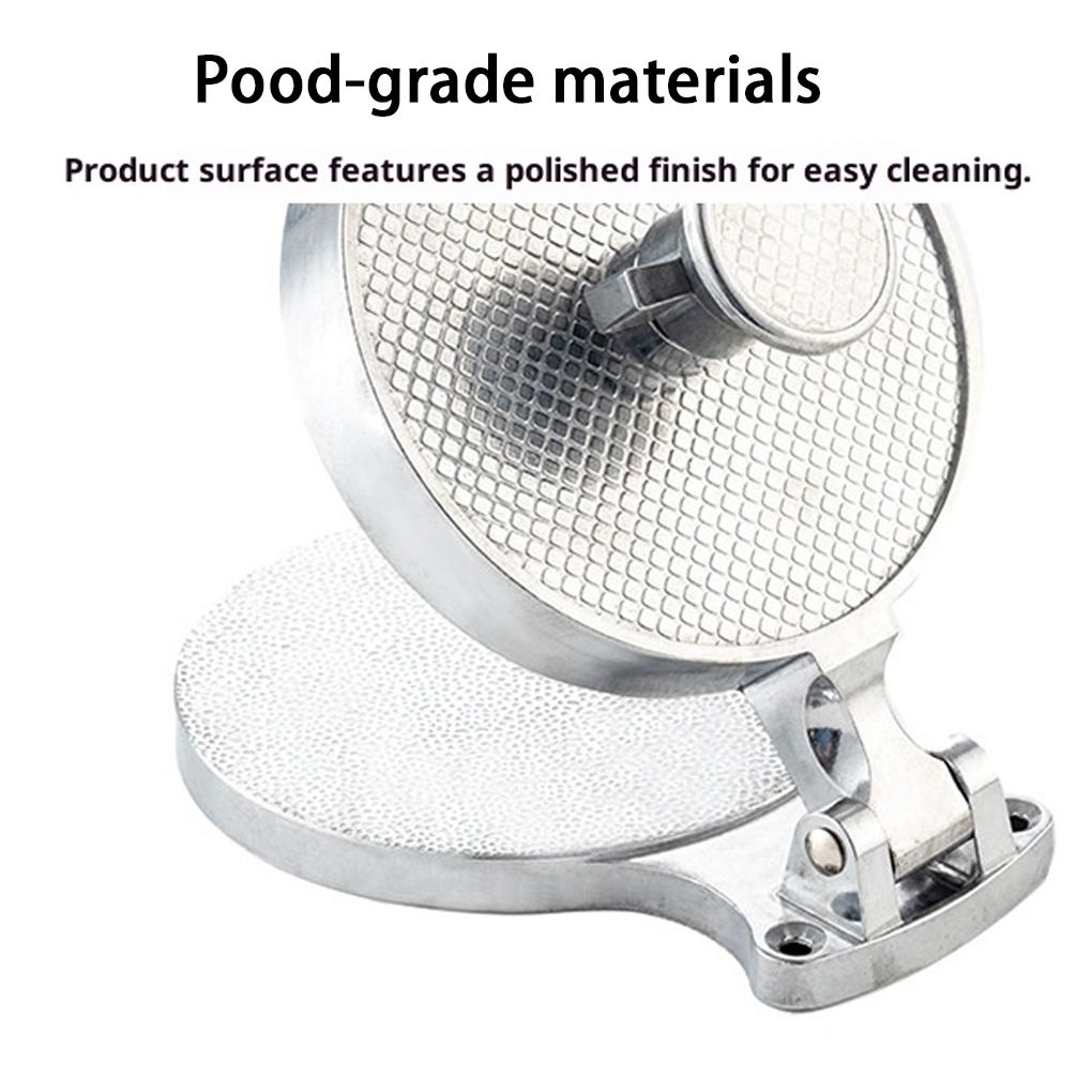 Nová lisovačka na mleté maso na hamburgery Kulatá lisovačka na burgery Vytvářeč placek Sada na výrobu hamburgerových placek Lis Forma na burgery bez papíru