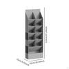 over Door Shoe Storage Rack with 11 Deep Pockets Hats Sneakers Holder Bag Hanging