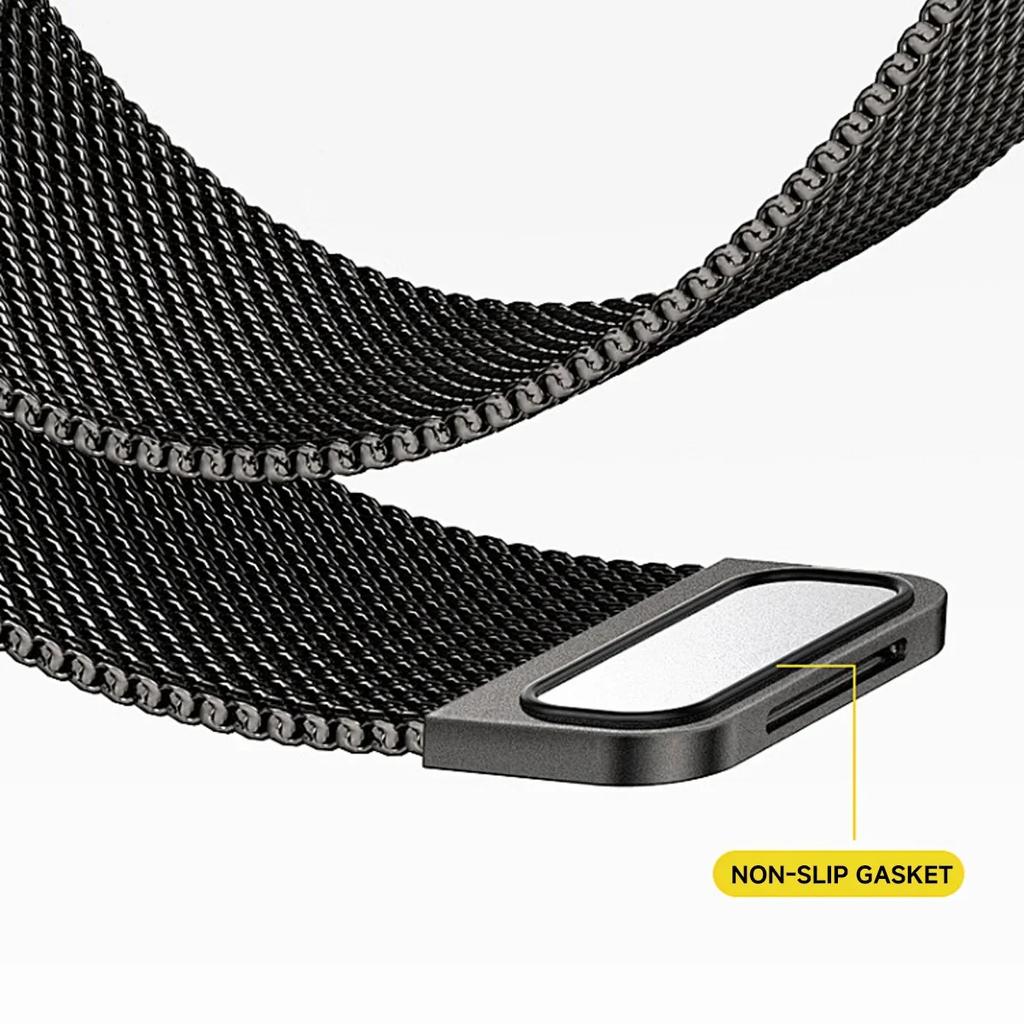 Milánský tah pro Redmi watch 5/4 Chytré hodinky Náramek pro Mi band 8pro/9 pro Výměnný kovový řemínek Příslušenství