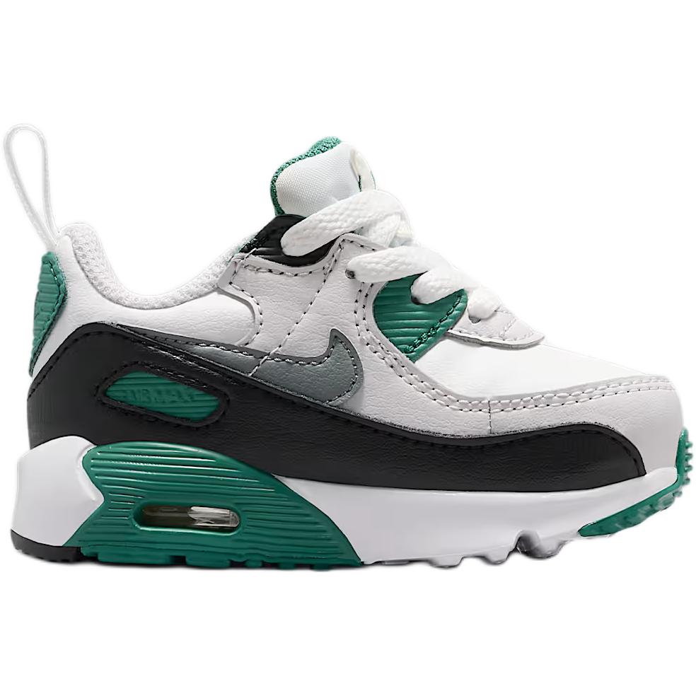 Nike Air Max 90 Mode Bequem Stoßdämpfung Langlebig Niedrig geschnitten Laufschuhe Baby Sneaker Weiß Grün IH1418-300