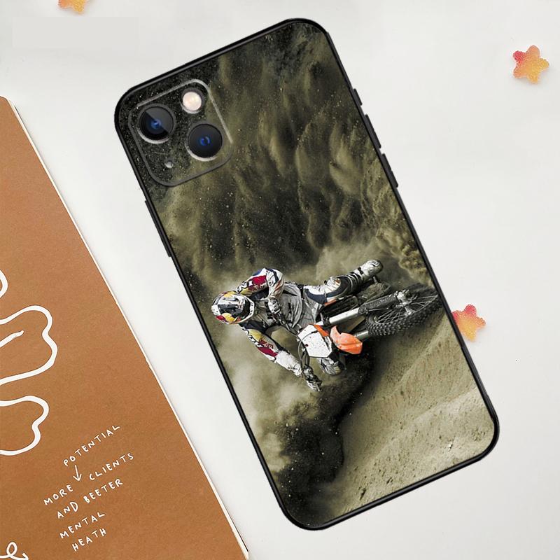 Moto Cross Motorrad Sport Hülle Für iPhone 17 Pro Max 17 Air 15 14 13 12 11 16 Pro Max mini 16e 15 16 Plus Funda Cover