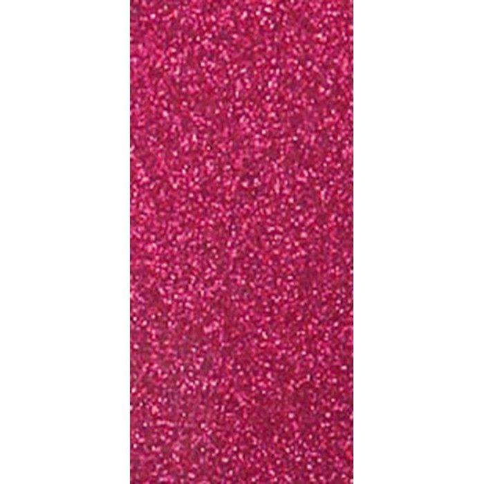 Pink Glitter Iron-on Fabric