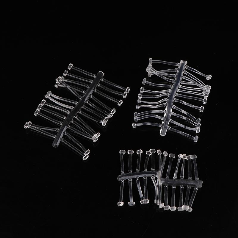 120Pcs/5Sheet Carp Fishing Hair Rig Fishing Bait Stop Rig Stoppers Clear Color Boilie Inserts Fishing Tools