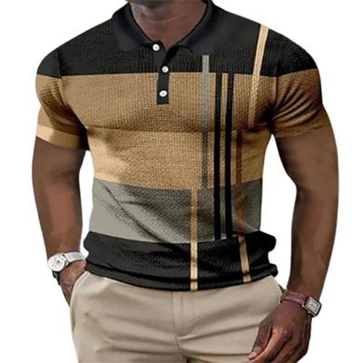 Sommer-Männermode und lässiges Kurzarm-Poloshirt