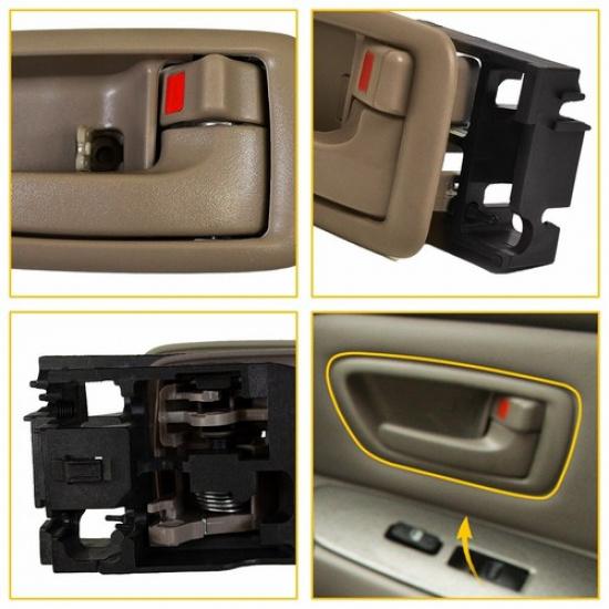 Ide Interior Door Panle Front Handle Right Rear Fit Toyota 2000-2004 Avalon