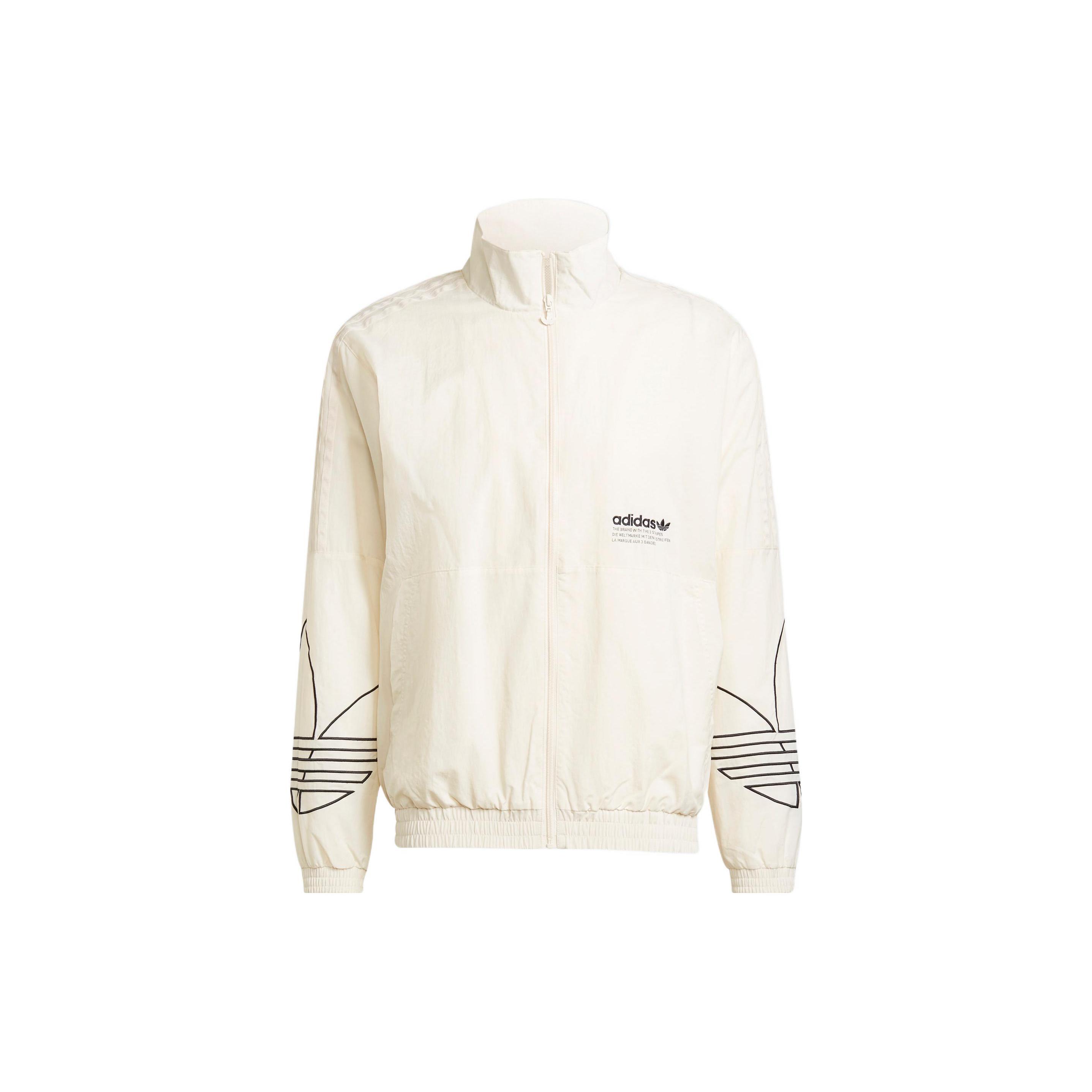 Adidas Originals Куртки Мужские Белый Воротник-стойка Умеренный Другое H13456 S