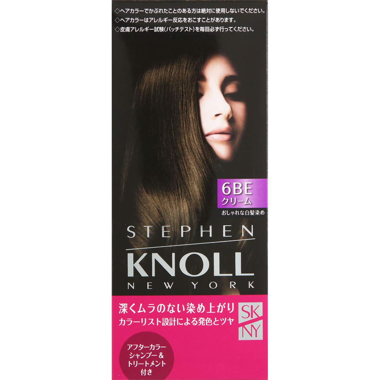 

STEPHEN KNOLL Color Couture Cream Hair Color for Gray 6BE Beige 1 Count Hair, Brown, (Quasi-drug)