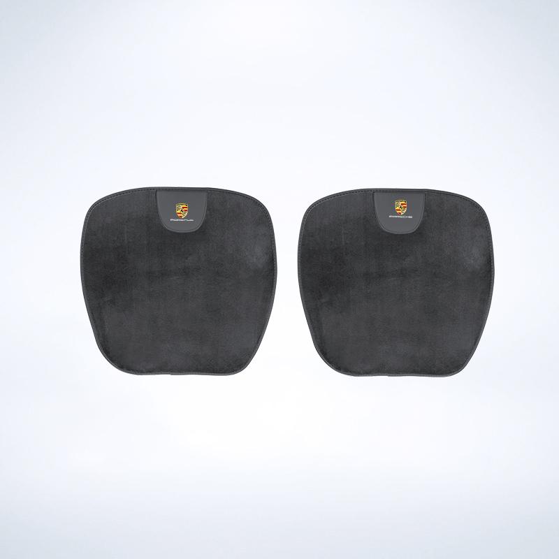 Polštářek na autosedačku Opěrka zad Luxusní semišová ventilační podložka Pro Porsche Cayenne Panamera Macan 911 718 Taycan Boxster Cayman 918