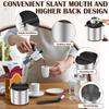 Coffee Knock Box Stainless Steel Espresso Knock Boxes with Non Slip Base Large or Small Coffee Ground Knock Box for Home Office