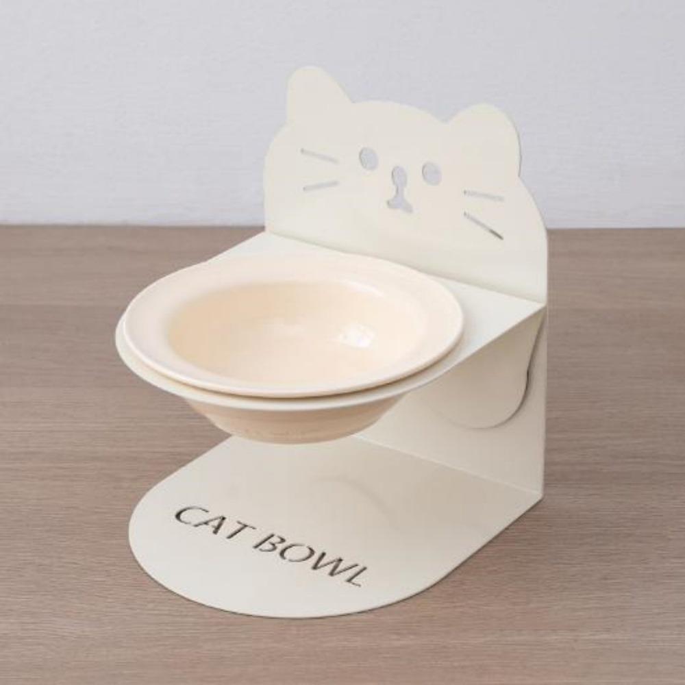 Tigela Cerâmica para Animais de Estimação Gato Cão Altura Ajustável Tigela Cerâmica para Animais de Estimação Contra Vômitos Altura Tigela