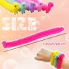 5-50Pcs Stretchy Fidget Toyupgraded Sensory Stringcolorful Stretchy Strings Fidget Toy For Kidsadultsautism