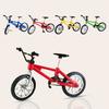 Model Bicicletă Anti-Coliziune Detaliu Mic Cadou de Festival Bicicletă de Deget Aliaj Turnare sub Presiune Jucărie Simulare pentru Copii