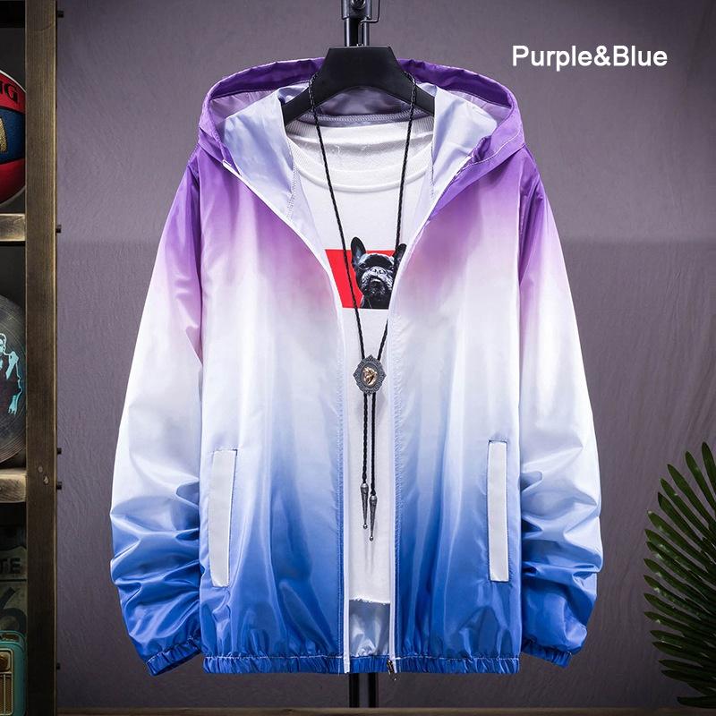 Unisex Protect Waterproof Windbreaker Zipper Jacket Hoodie Outwear Coat