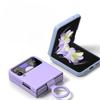 Suitable for Samsung ZFlip4 Mobile Phone Case Ultra Thin True Liquid Silicone Flip3 Folding Full Pack Anti Fall Protection Case W23