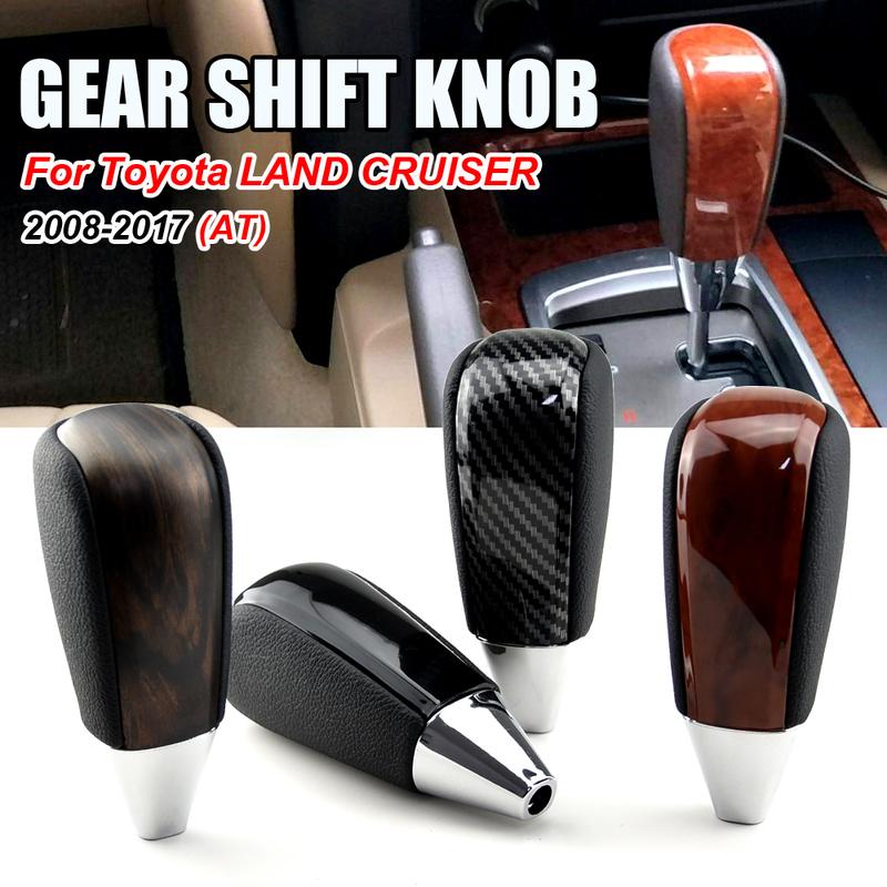 Car Gear Shift Knob Lever Stick Accessories For Toyota Land Cruiser 200 FJ20 2008-2017