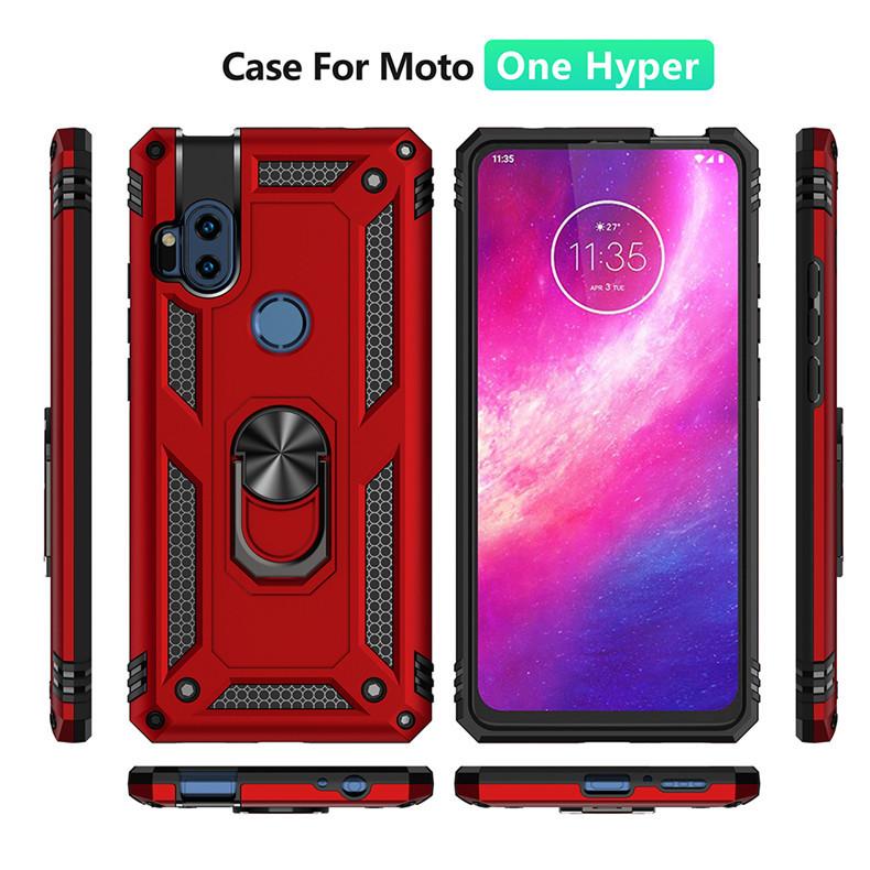 Geeignet für MOTO G Stylus Anti-Drop Armor One Hyper Ringhalter Auto Handyhülle