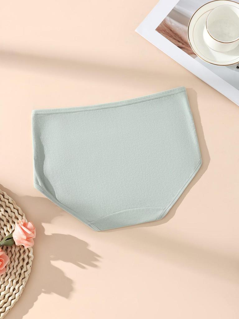 Women Cotton Panties High Waist Body Shaper Underwear Fashion Print Panty Ladies Briefs Plus Size M-5XL Underwear Female Lingerie