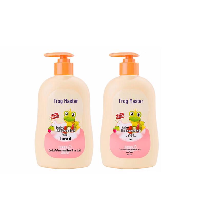 Frog Prince Kids  Fruit Scent Shampoo & Body Wash Twin Pack