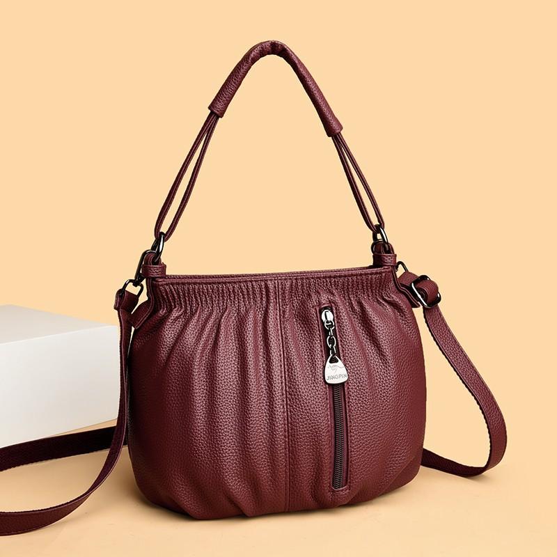 Fashion Fashion Retro Women S Handbag Multi-Layer Large Capacity Crossbody Bag