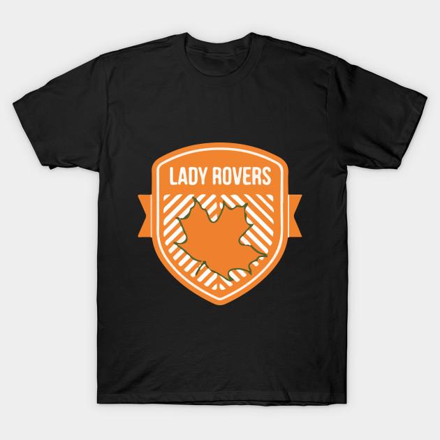 Men Black Print T-shirt Lady Rovers Logo No-Cut Transfer Paper Print Cotton Tshirt S чёрный