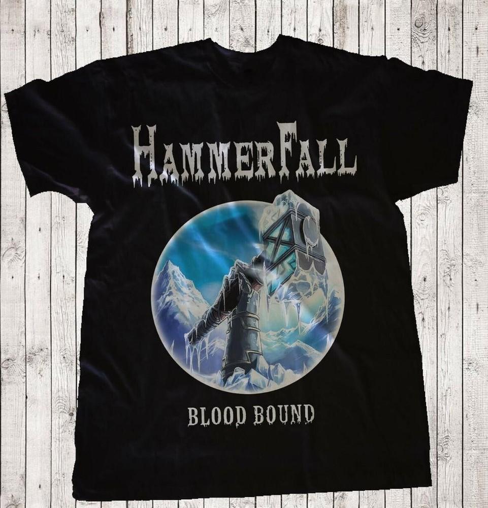 

Hammerfall Band Album Heavy Cotton Black All Size Unisex Shirt QT303 Unisex T-Shirt XXXL