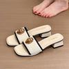Summer Couples Flip-flops Brand Designer Casual Be Ach Slippers Women's  Luxury Sandals Italian Dinner Party Style