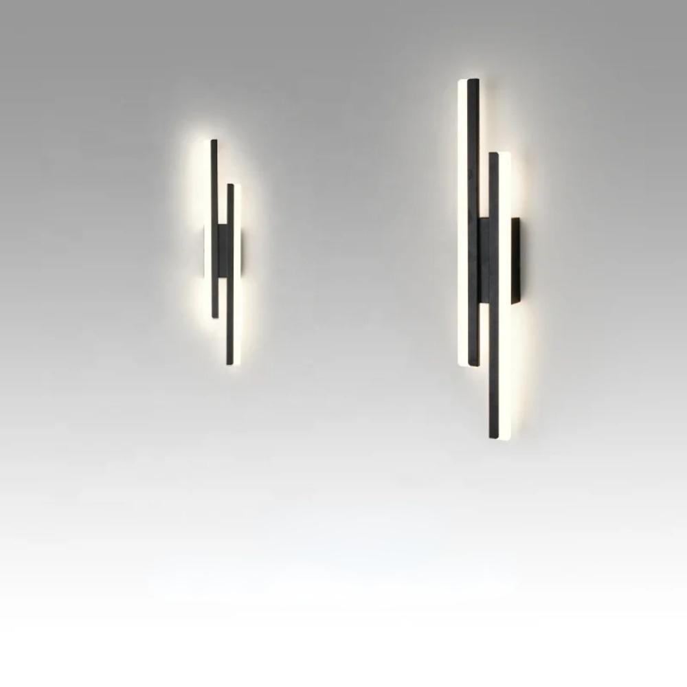 Led Wall Lamp Gold Wall Sconce Light Black Creative Minimalist Bedroom Bedside Wall Lamp