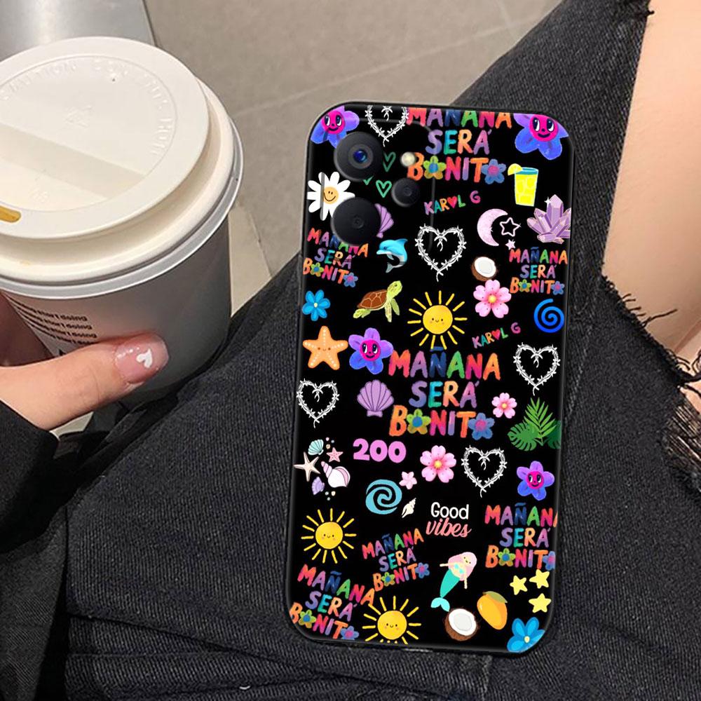 

Sera B-Bonito Manana K-Karol G Phone Case For OPPO Realme 5 15 15T 14 13 12 11 10 9 9I 8 8I 7 7I 6 Pro Plus TPU Case Shell Cover REALME10PROPLUS