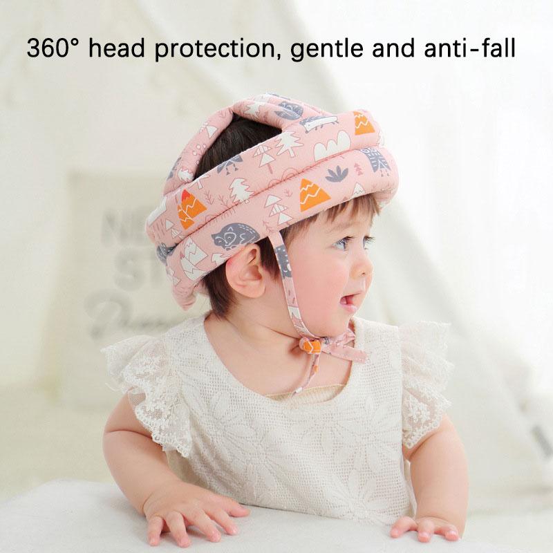 Casco per Neonati e Bambini Piccoli Senza Urti Cuscino Protettivo per la Testa Bumper Cappellino, Cappellino Protettivo Regolabile per Correre Camminare Gattonare