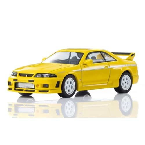 KYOSHO MINI CAR & BOOK 1/64 No.20 NISMO 400R Yellow K07128Y