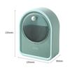 Excellent Cotton Pad Dispenser Easy To Take Sanitary Practical Wall Mounted Makeup Cotton Swabs Flip Organizer Storage Box