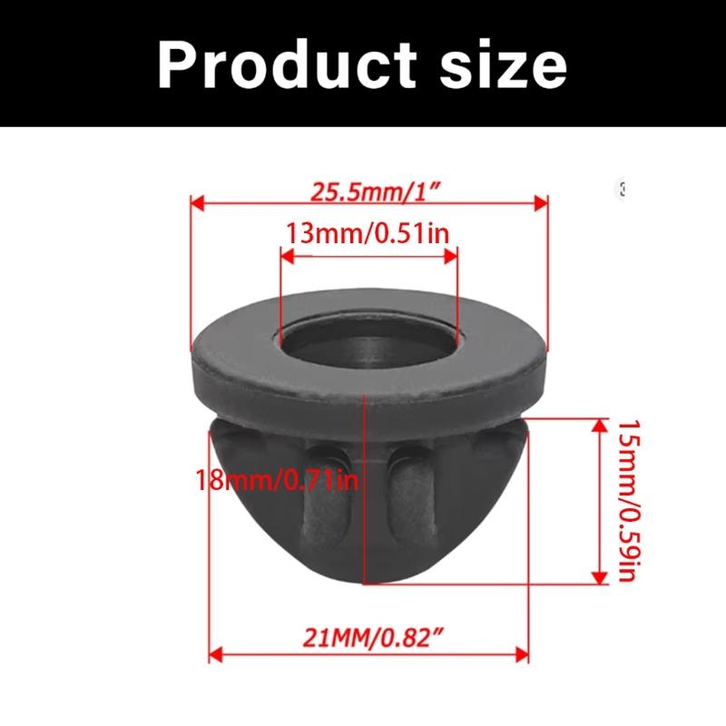 11127614138 for E88 E82 F21 F20 F30 F33 Engine Cover Trim Rubber Mount Grommet Bush Bump Stop Replacement Accessories