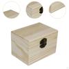 Wood Essential Oil Storage Box Display Case Keepsake Holds 6 Bottle