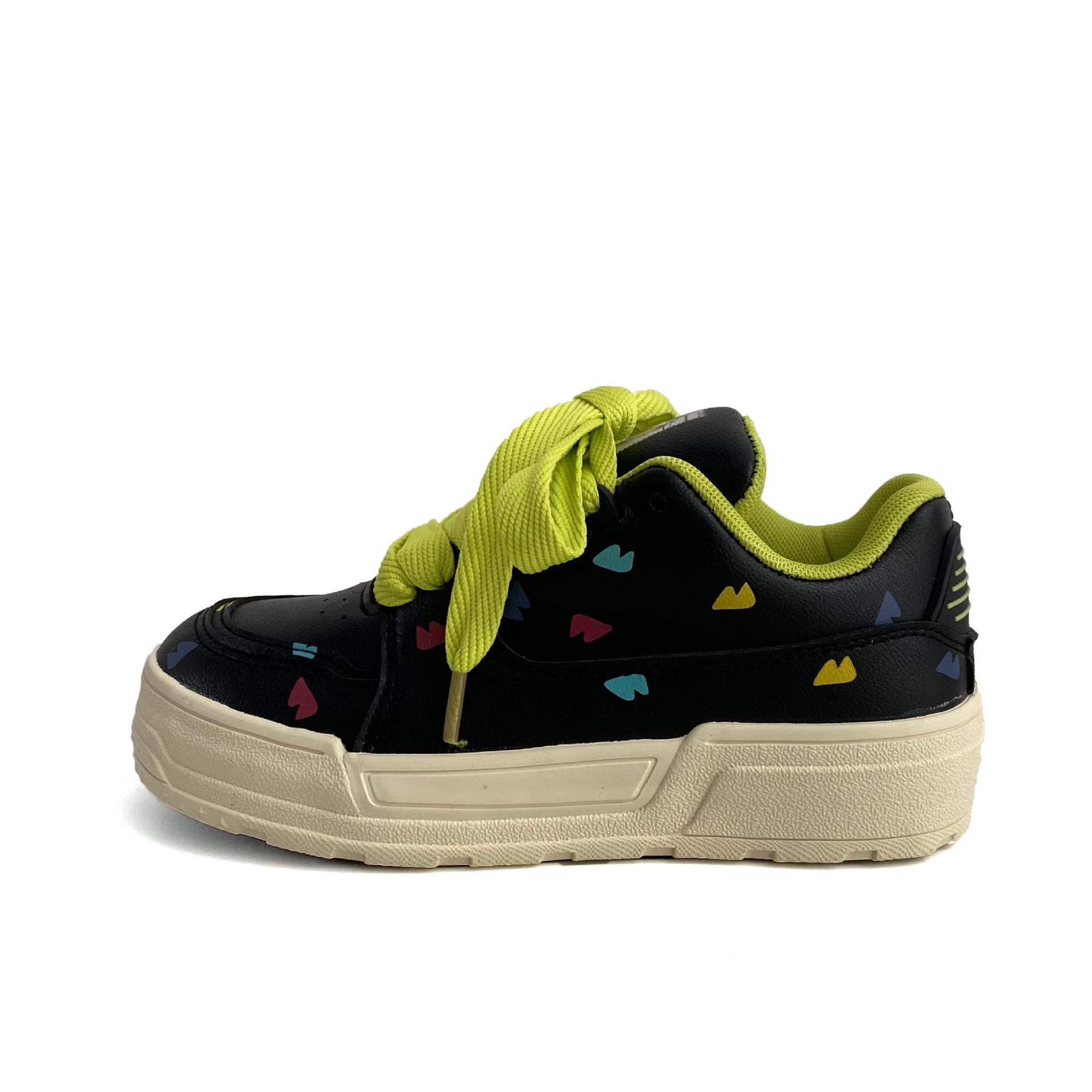 

Маленькие белые туфли детские осенние живописные повседневные молодежные кеды универсальные спортивные осенние новые модные туфли 3261 40