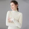 Fanzhen Women's High-Neck Slim Fit Cashmere Sweater