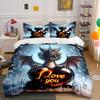 "Fantasy Dragon Love Gift Set" Exquisite Three-Piece Bedding Set Gift For Kids And Adults