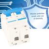 Interruptor de protección contra fugas 400V 80100125A DZ47?125 2P? Disyuntor miniatura de corriente(100A)