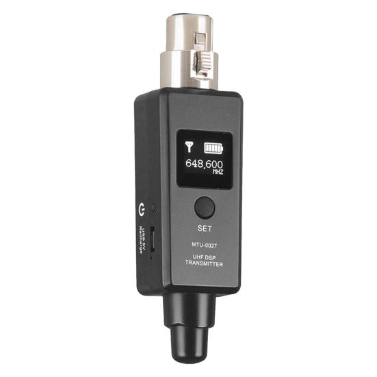 Wireless Microphone Adapter USB Charging U3 Wireless Mic System Transmitter Receiver for Audio Mixer