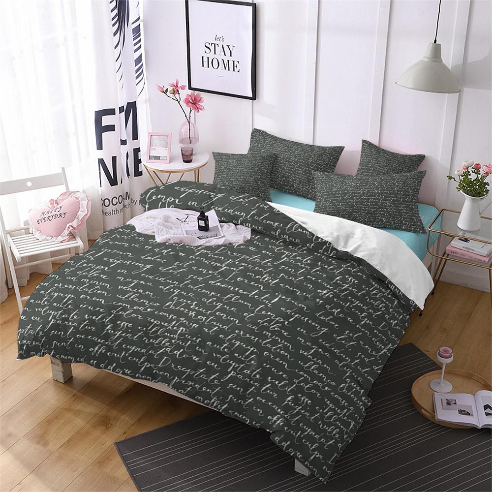 Book Duvet Cover Set 3D Print Old Book Bookshelf Pattern Polyester Comforter Cover King Size for Kids Teens Writer Bedding Set