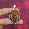 Mariam Jaspis Schmuck, 925 Massiv Sterlingsilber Anhänger Handgefertigter Edelsteinschmuck, Geschenke für Ehefrau Brandneuer Anhänger