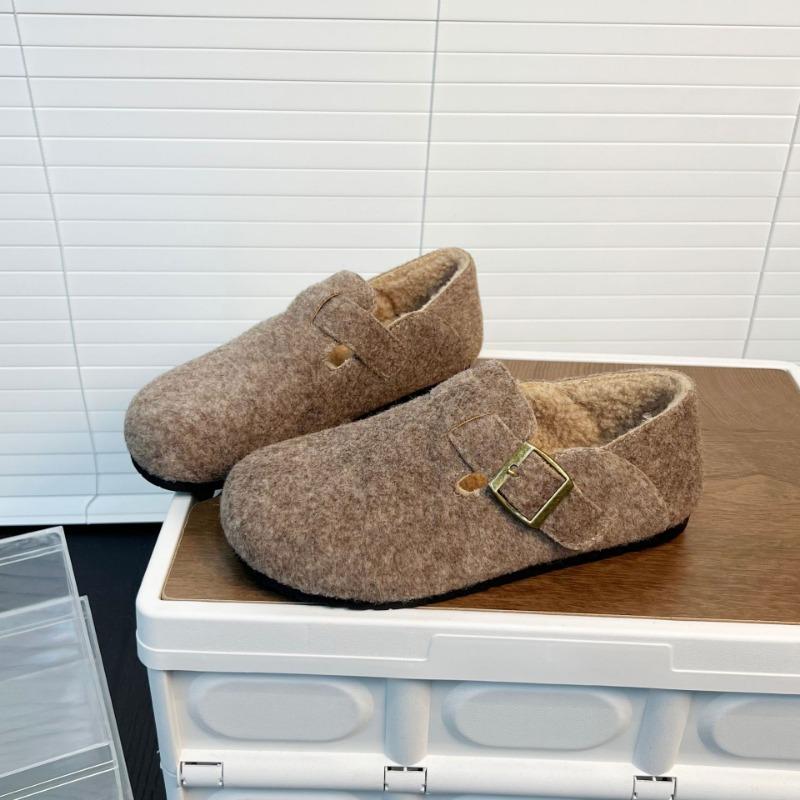 

Кожаные женские осенне-зимние новые бархатные теплые пушистые хлопковые женские туфли на мягкой подошве лоферы на одной педали 39