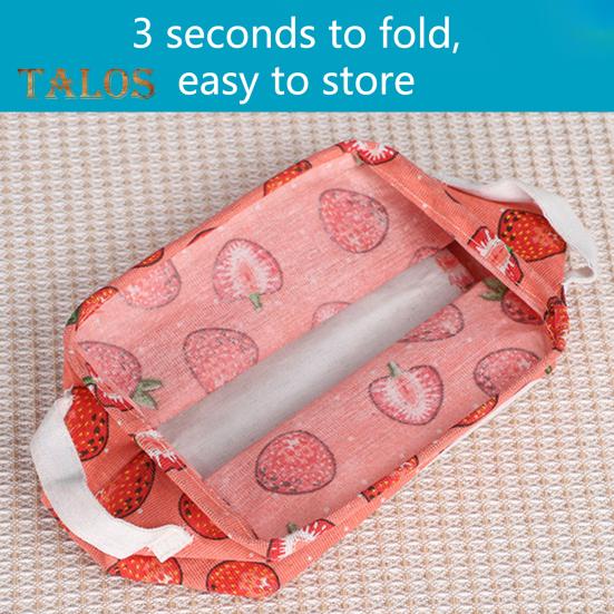 Storage Box Fabric Space-saving Animal Pattern Excellent Hairpin Headband Storage Box Household Supplies