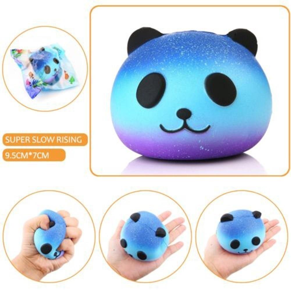 Panda Countenance Slow Rebound Squishy Charms Bread Hanging Toy
