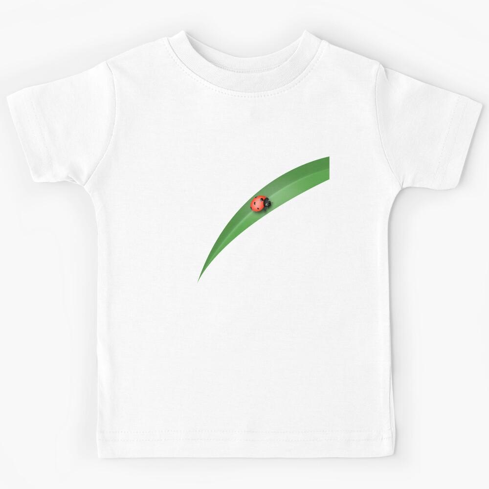 Ladybug Leaf Kids T-Shirt 130