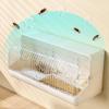 Plastic Wall Mounted Chopstick Storage Box Large Capacity Cutlery Organizer  Bathroom