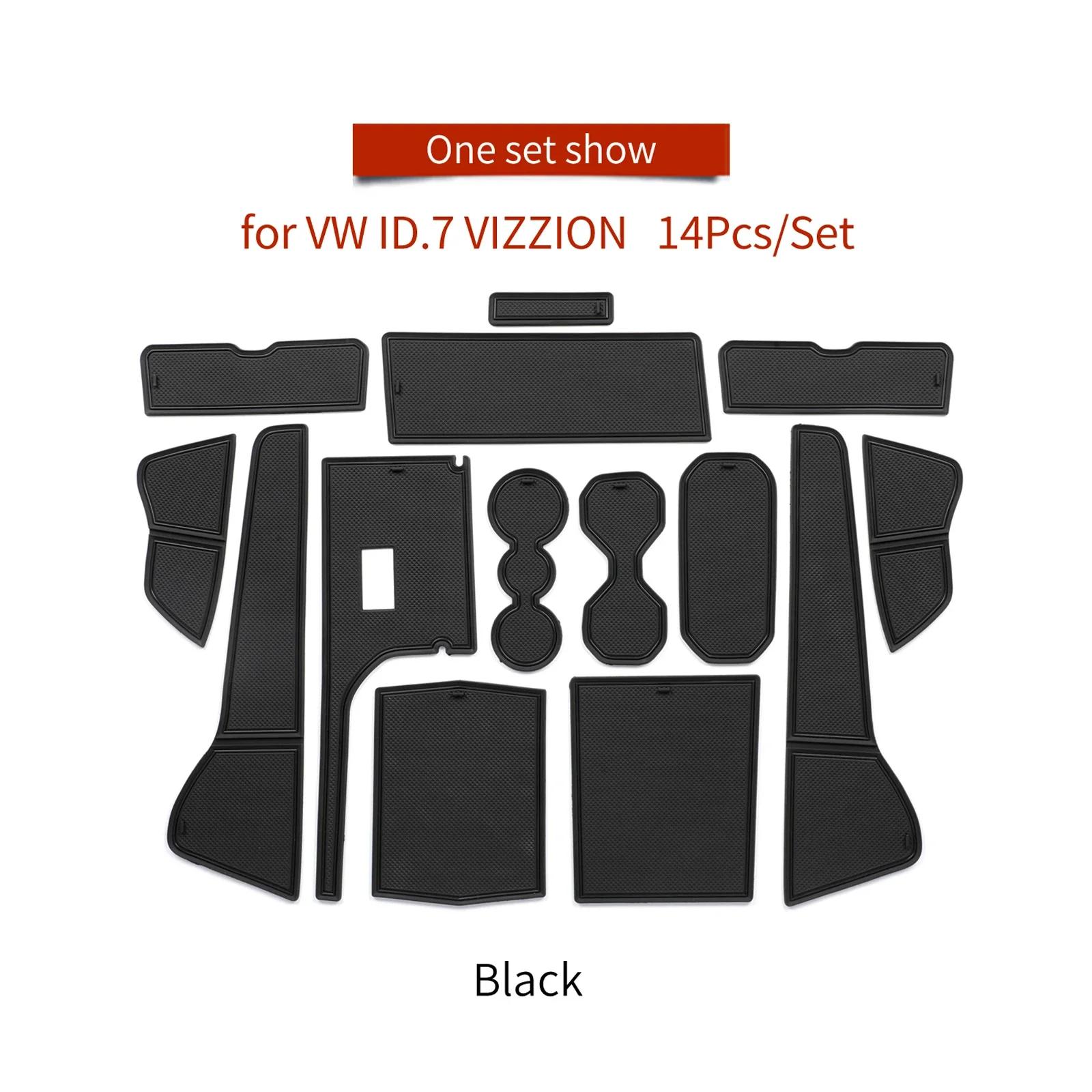 

SMABEE для VW ID.7 ID7 ID 7 противоскользящий коврик для пазов ворот аксессуары для интерьера противоскользящая накладка на дверной паз 14 шт./компл. 16pcs