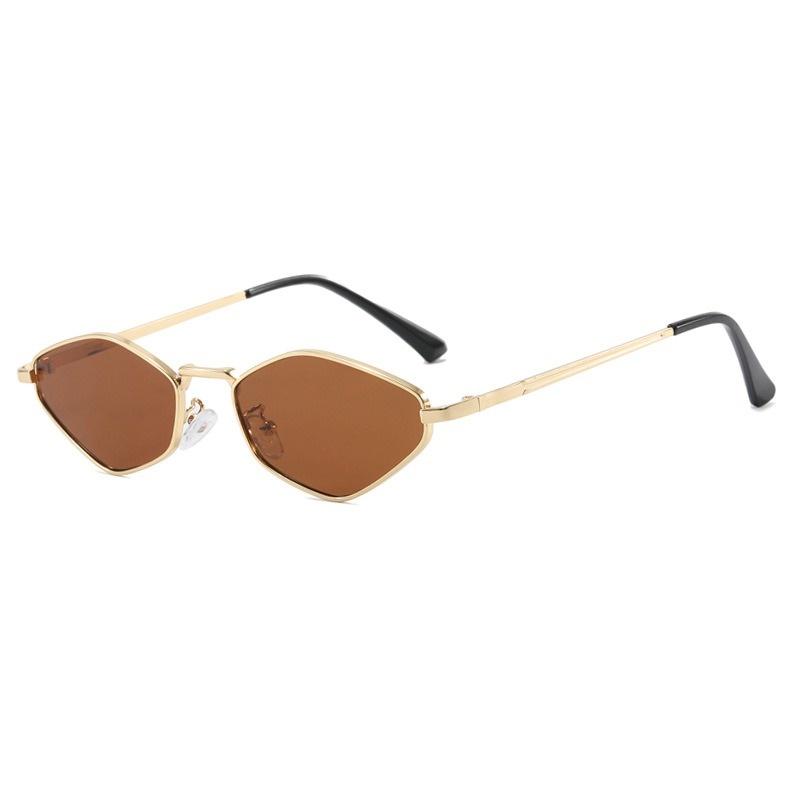 

Y2k Metal Sunglasses for Women Men Fashion Small Frame Eyeglasses Brand Designer Style Classic Vintage Sun Eyeglasses Oculos De Sol UV400 only 1pcs sunglasses