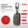 3 4 Button Car Smart Key Case Cover For Hyundai Tucson Santa Fe Rena Sonata Elantra Creta Ix35 Ix45 I10 I30 I40 Accessories